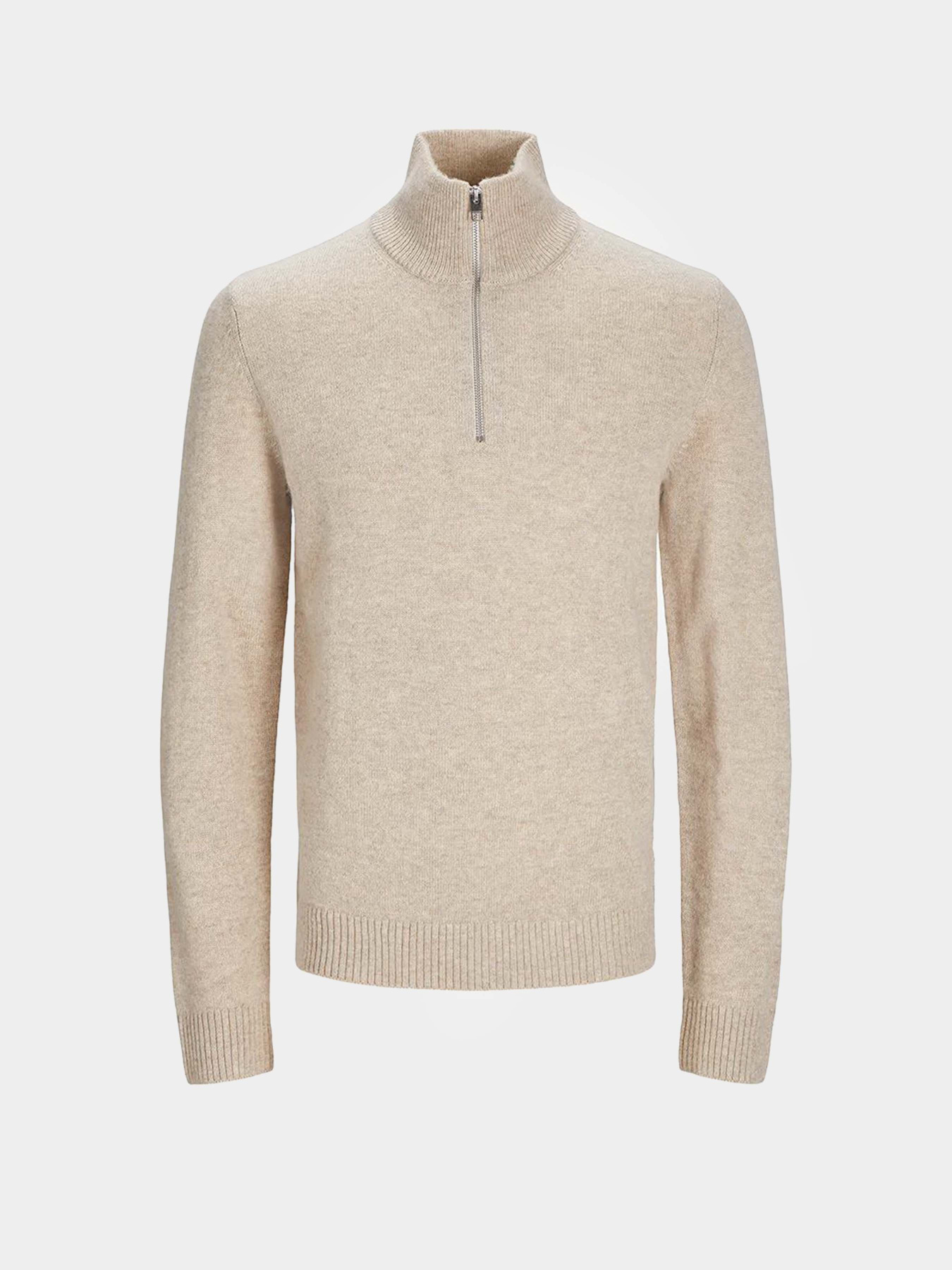 Светри та кардигани JACK & JONES модель 12259679_Oatmeal MELANGE Светри та кардигани JACK & JONES модель 12259679_Oatmeal MELANGE Фото