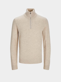 Светри та кардигани JACK & JONES модель 12259679_Oatmeal MELANGE Фото