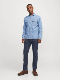 Джинси JACK & JONES модель 12261707_Blue Denim Фото