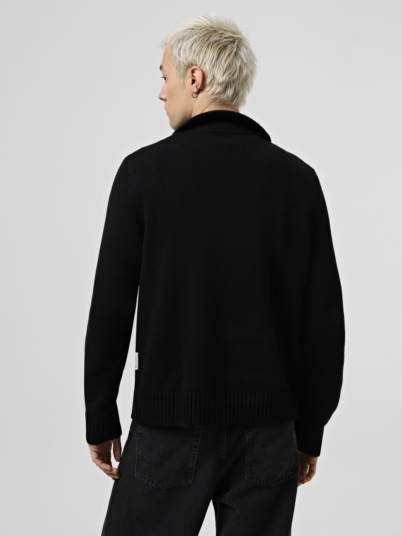 Светри та кардигани JACK & JONES модель 12262055_Black Светри та кардигани JACK & JONES модель 12262055_Black Фото