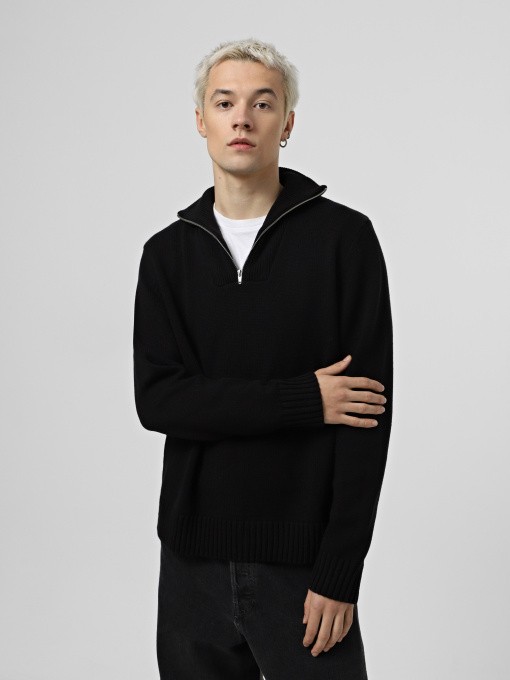 Свитры и кардиганы JACK & JONES модель 12262055_Black Фото