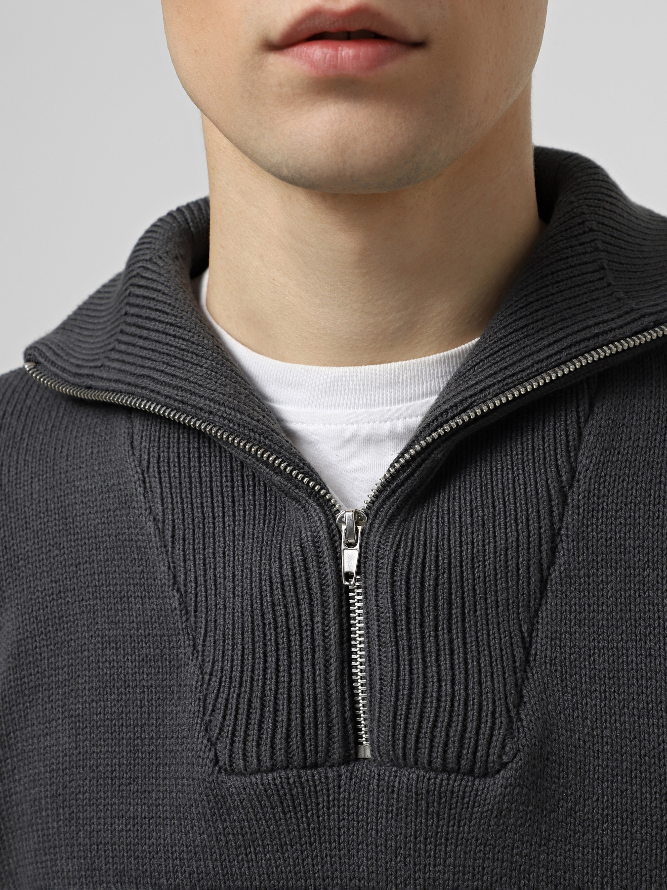 Светри та кардигани JACK & JONES модель 12262055_Iron Gate Светри та кардигани JACK & JONES модель 12262055_Iron Gate Фото