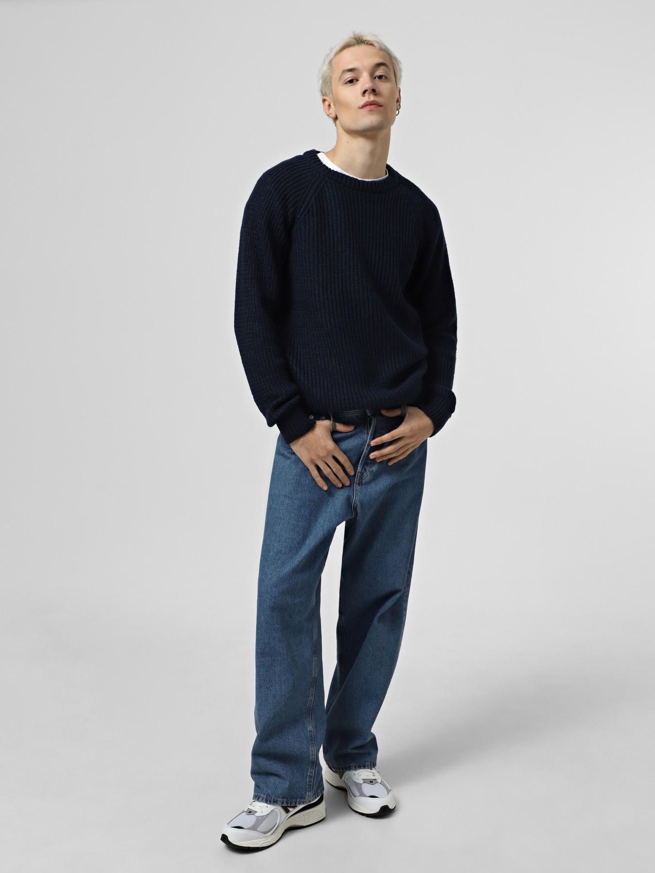 Светри та кардигани JACK & JONES модель 12267393_Navy Blazer Светри та кардигани JACK & JONES модель 12267393_Navy Blazer Фото