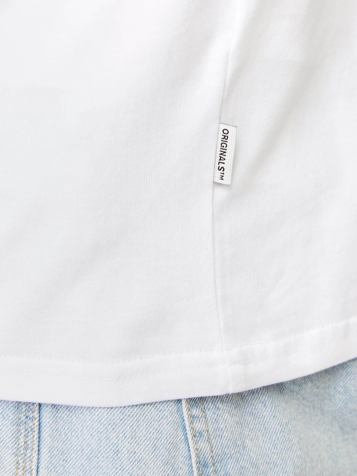 Футболки и поло JACK & JONES модель 12262662_Bright White Футболки и поло JACK & JONES модель 12262662_Bright White Фото