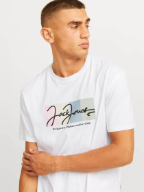Футболки и поло JACK & JONES модель 12262662_Bright White Фото