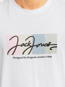 Футболки и поло JACK & JONES модель 12262662_Bright White Фото