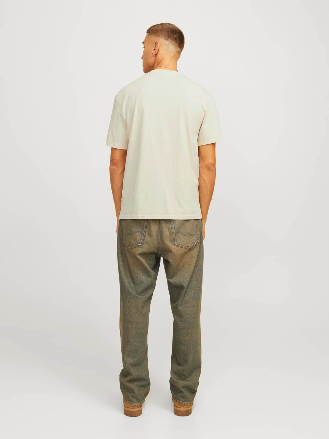 Футболки и поло JACK & JONES модель 12262662_Buttercream Футболки и поло JACK & JONES модель 12262662_Buttercream Фото
