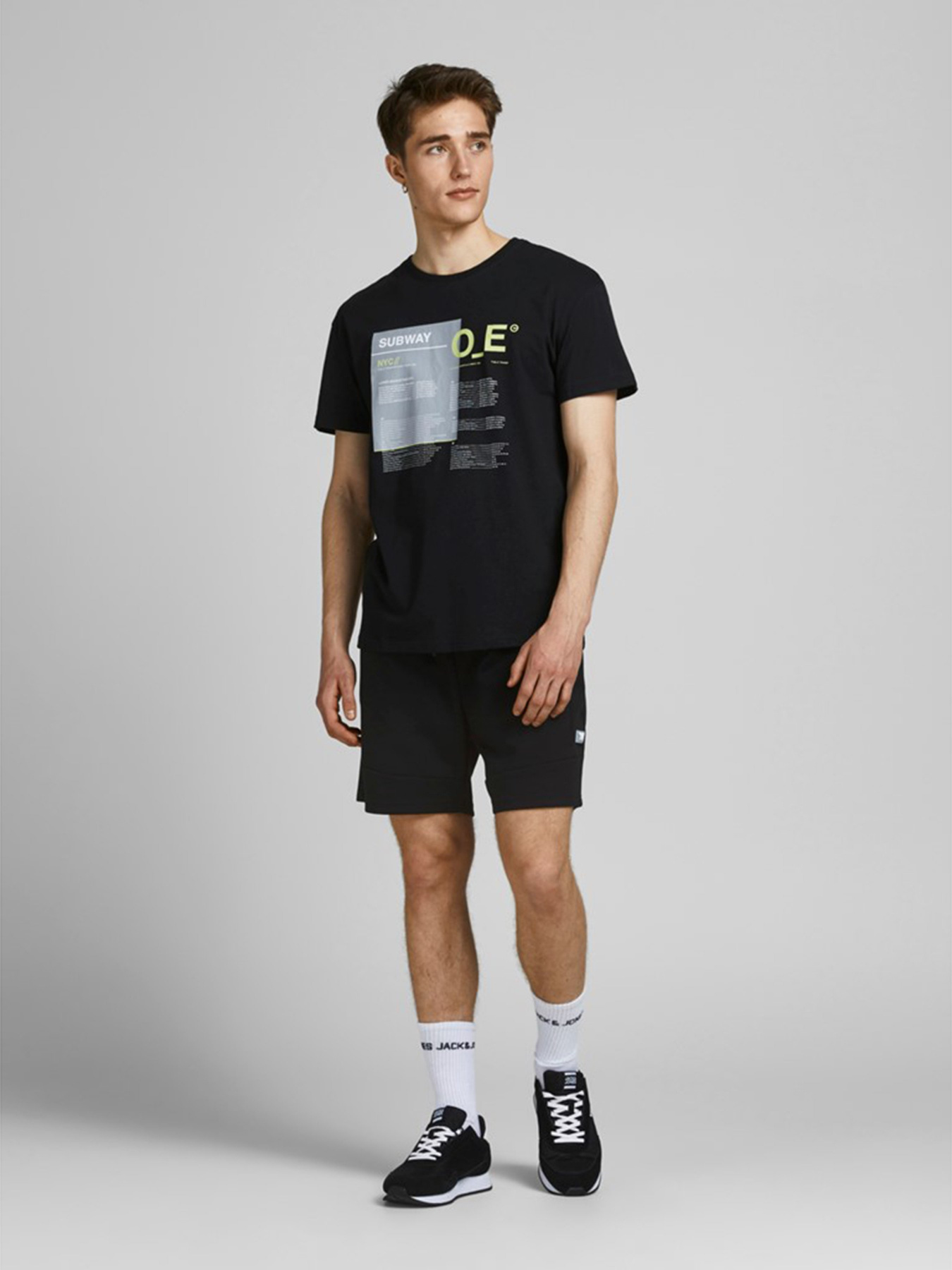 Шорти JACK & JONES модель 12186750_Black Фото