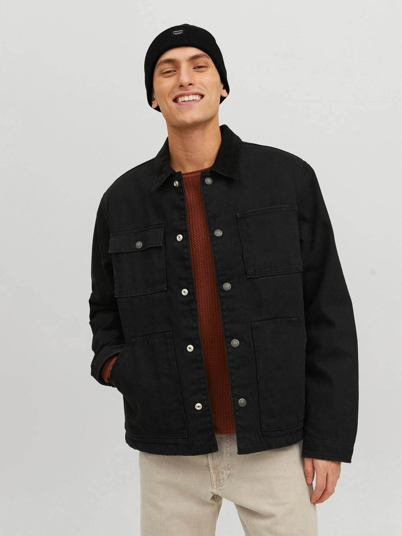Шапки и кепки JACK & JONES модель 12092815_Black Шапки и кепки JACK & JONES модель 12092815_Black Фото