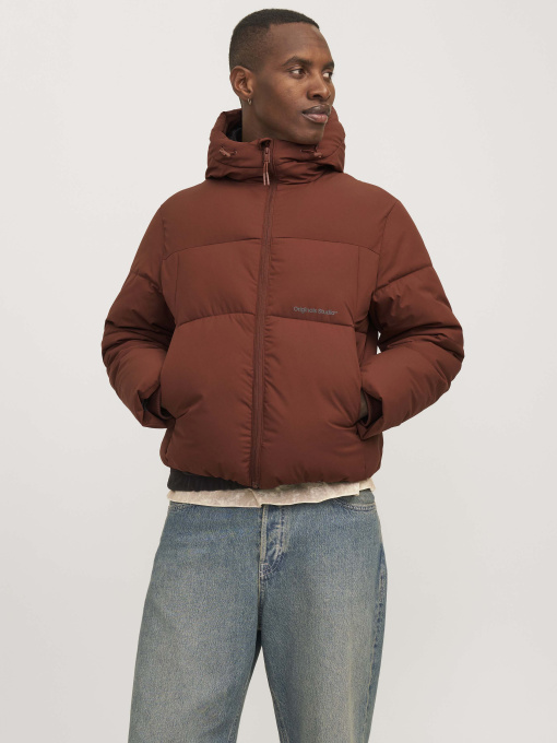 Куртки та дублянки JACK & JONES модель 12260433_Brandy Brown Фото