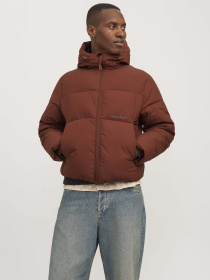Куртки та дублянки JACK & JONES модель 12260433_Brandy Brown Фото