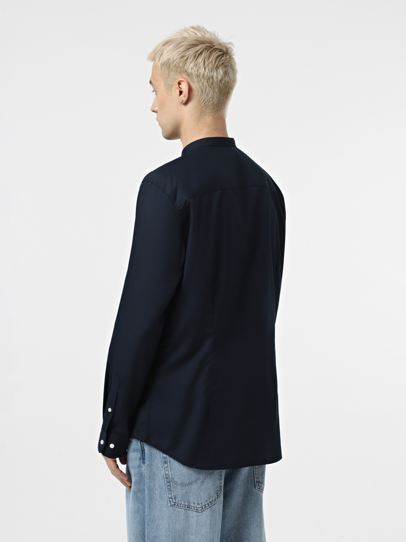 Рубашки JACK & JONES JOE SHIRT модель 12205921_Navy Blazer Фото