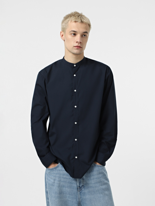 Сорочки JACK & JONES JOE SHIRT модель 12205921_Navy Blazer Фото