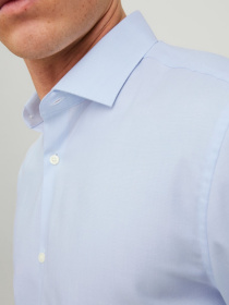 Рубашки JACK & JONES модель 12227385_Cashmere Blue SLIM FIT Фото