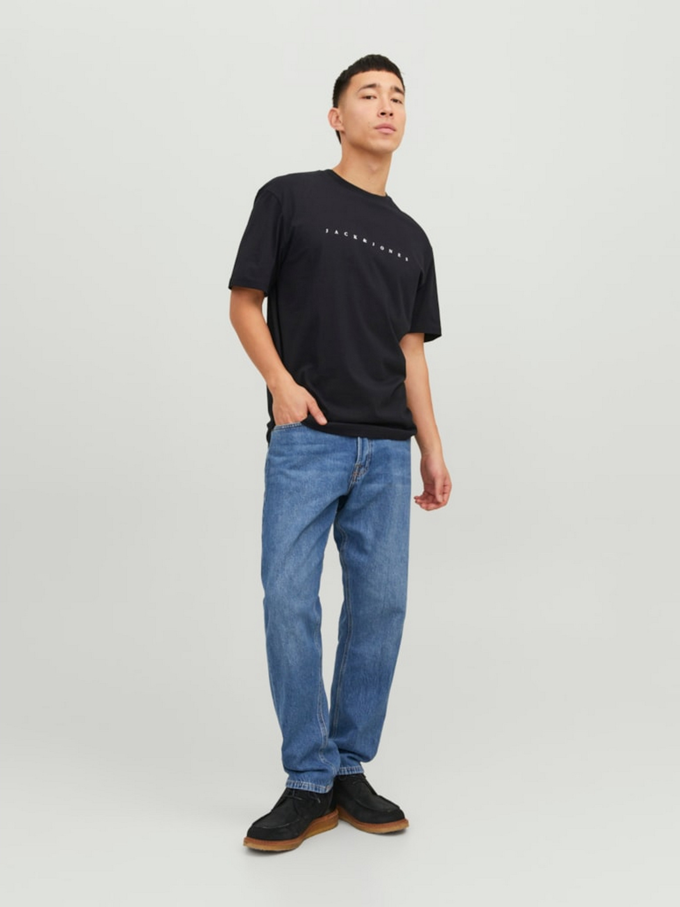 Футболки і поло JACK & JONES STAR JJ TEE модель 12234746_Black Футболки і поло JACK & JONES STAR JJ TEE модель 12234746_Black Фото