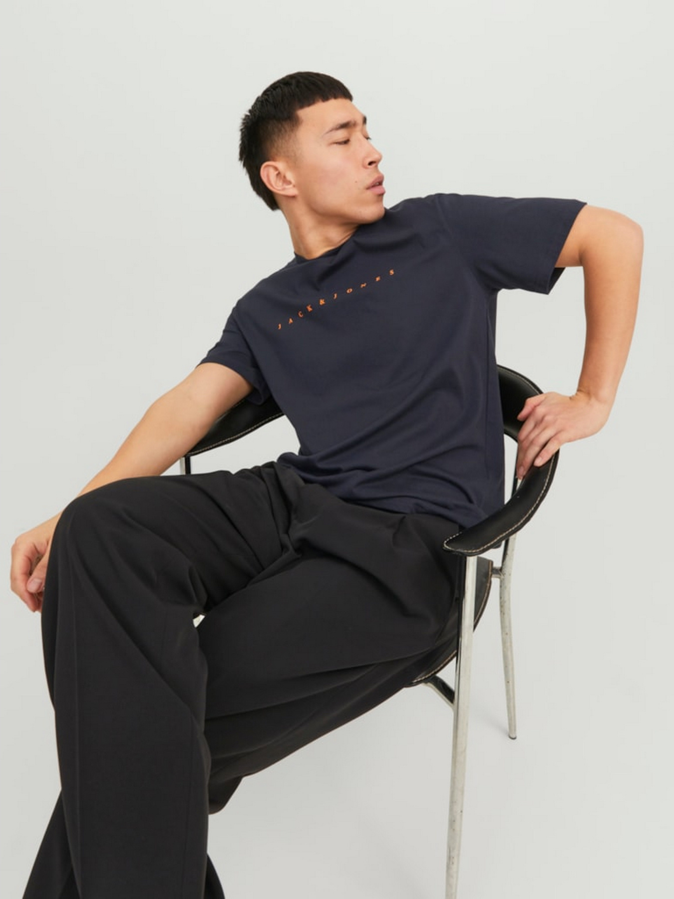 Футболки і поло JACK & JONES STAR JJ TEE модель 12234746_Dark Navy Футболки і поло JACK & JONES STAR JJ TEE модель 12234746_Dark Navy Фото