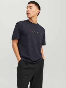 Футболки и поло JACK & JONES STAR JJ TEE модель 12234746_Dark Navy Фото