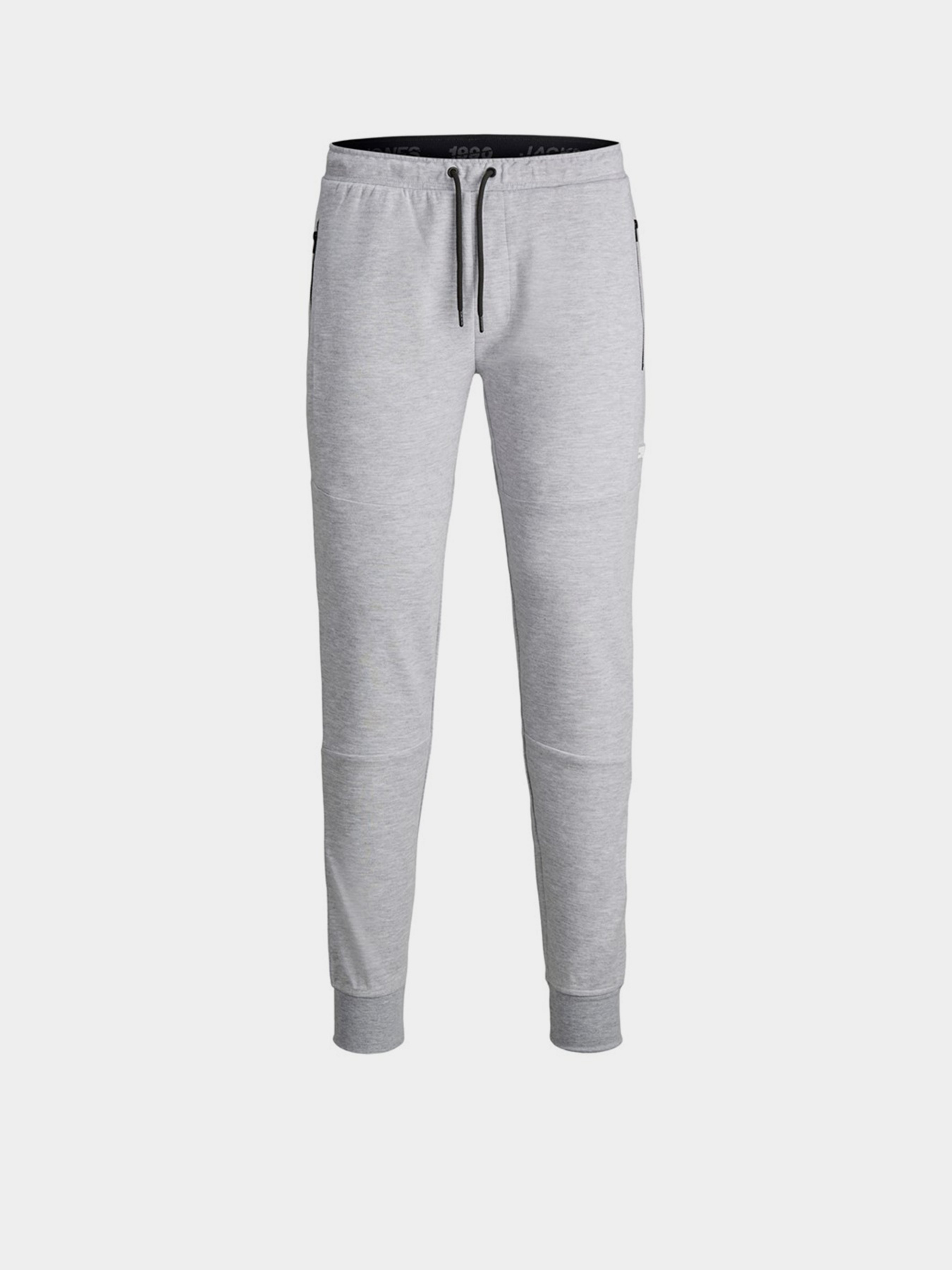 Брюки JACK & JONES модель 12184970_Light Grey Melange Брюки JACK & JONES модель 12184970_Light Grey Melange Фото
