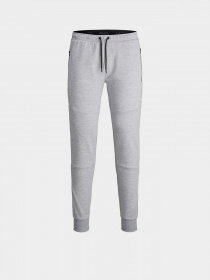 Брюки JACK & JONES модель 12184970_Light Grey Melange Фото
