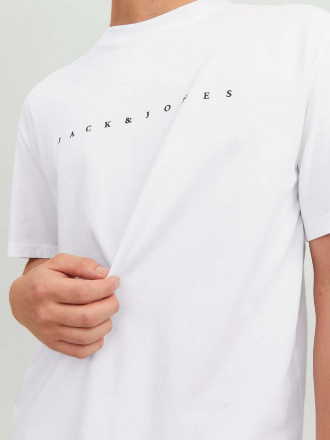 Футболки і поло JACK & JONES STAR JJ TEE модель 12234746_White Футболки і поло JACK & JONES STAR JJ TEE модель 12234746_White Фото