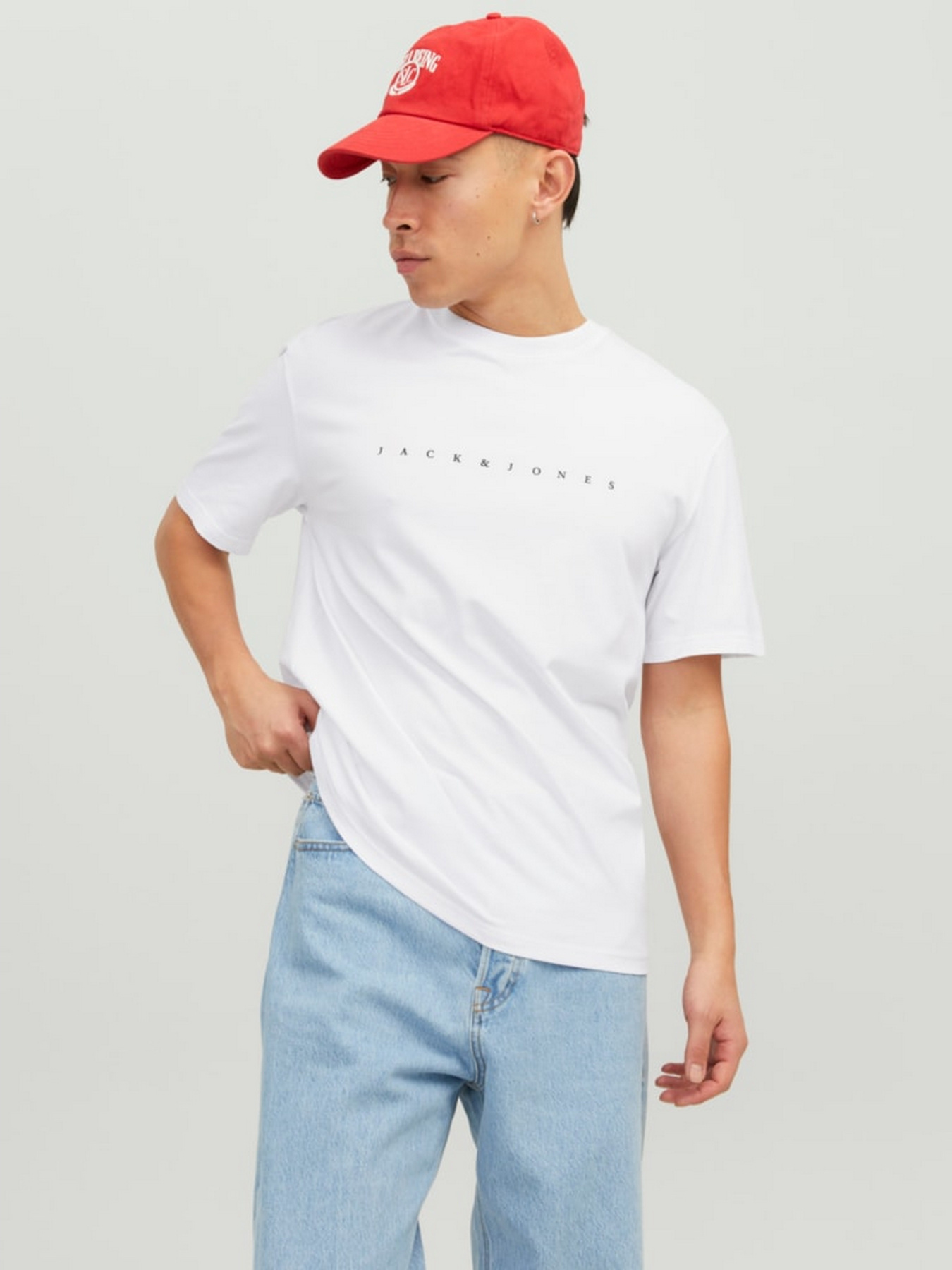 Футболки і поло JACK & JONES STAR JJ TEE модель 12234746_White Футболки і поло JACK & JONES STAR JJ TEE модель 12234746_White Фото