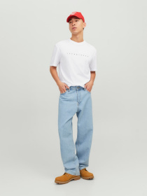 Футболки і поло JACK & JONES STAR JJ TEE модель 12234746_White Фото