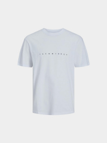 Футболки і поло JACK & JONES STAR JJ TEE модель 12234746_White Фото