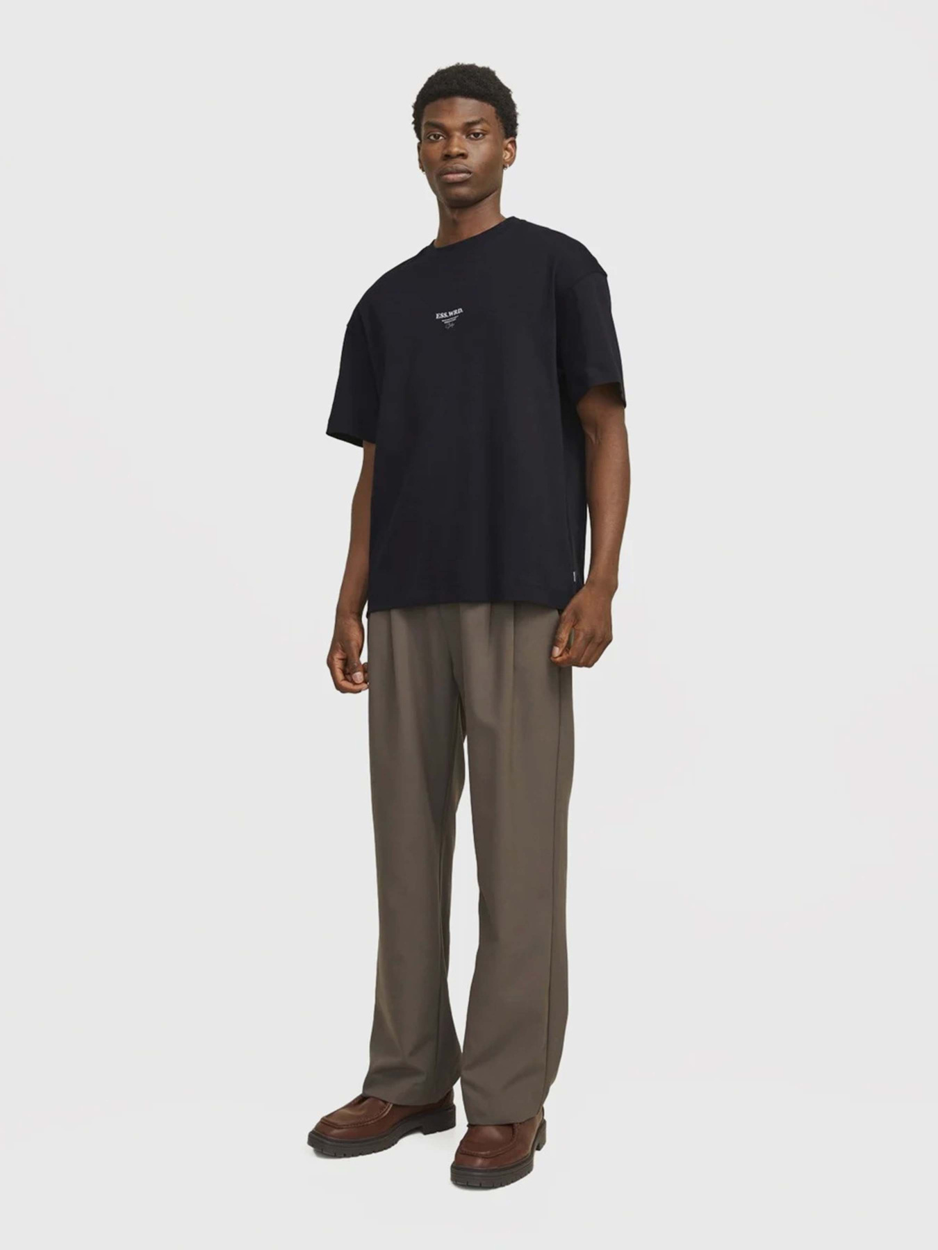 Футболки и поло JACK & JONES модель 12270638_Black Футболки и поло JACK & JONES модель 12270638_Black Фото