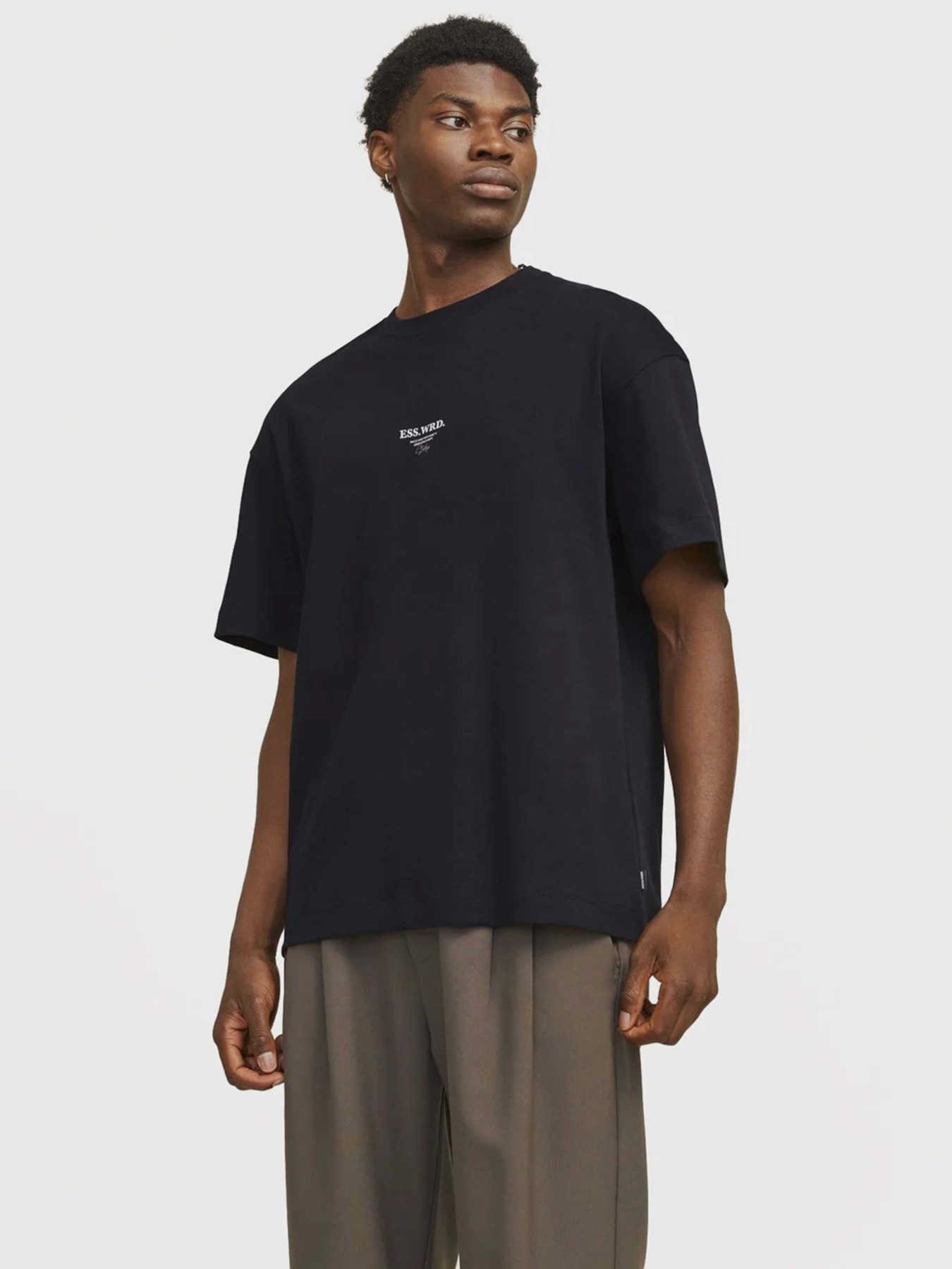 Футболки и поло JACK & JONES модель 12270638_Black Футболки и поло JACK & JONES модель 12270638_Black Фото