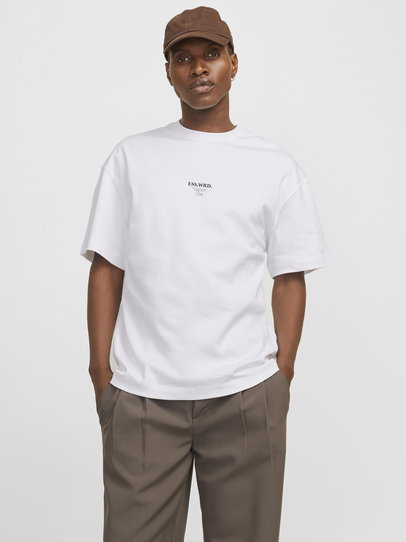 Футболки і поло JACK & JONES модель 12270638_White Фото