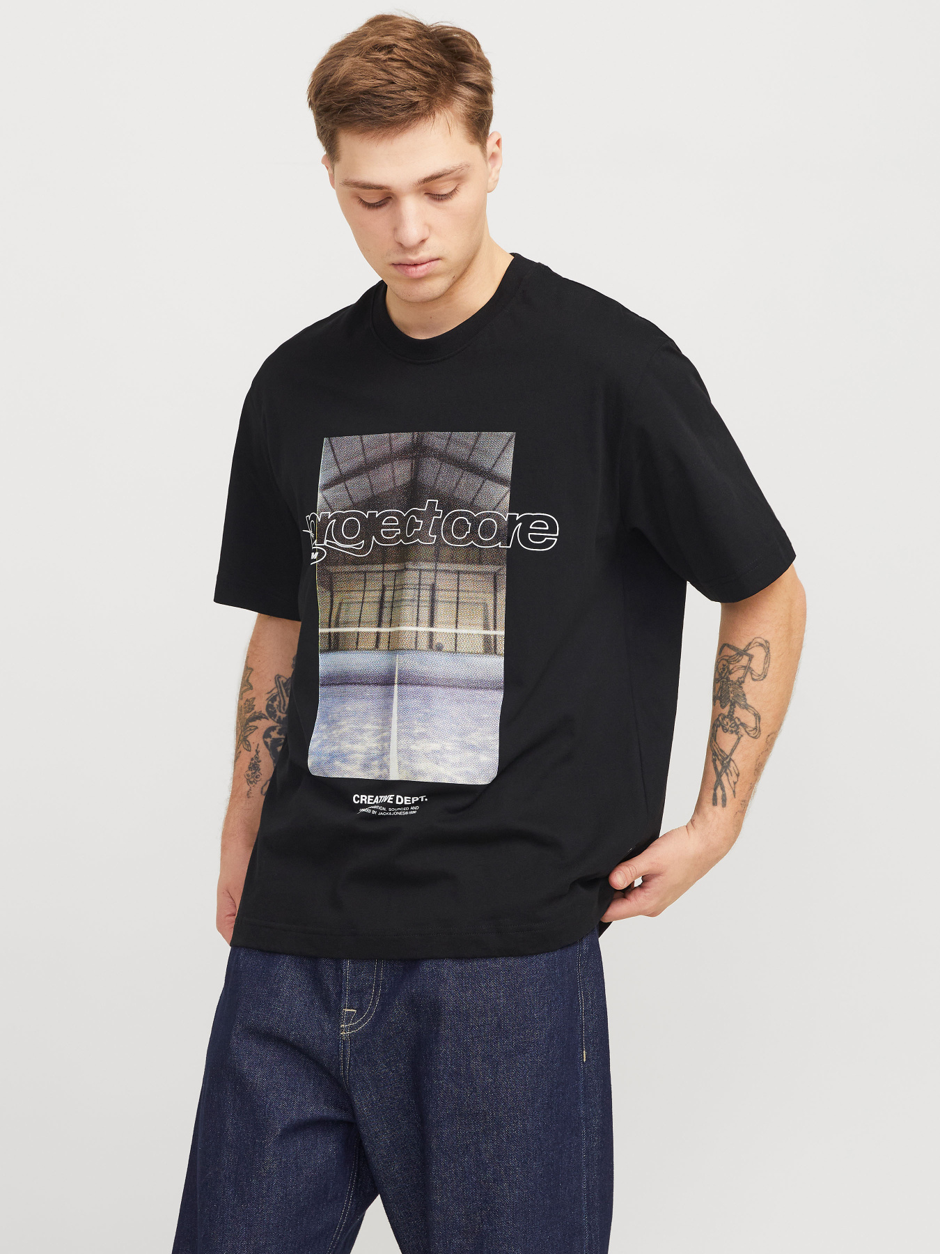 Футболки і поло JACK & JONES модель 12274258_Black Футболки і поло JACK & JONES модель 12274258_Black Фото