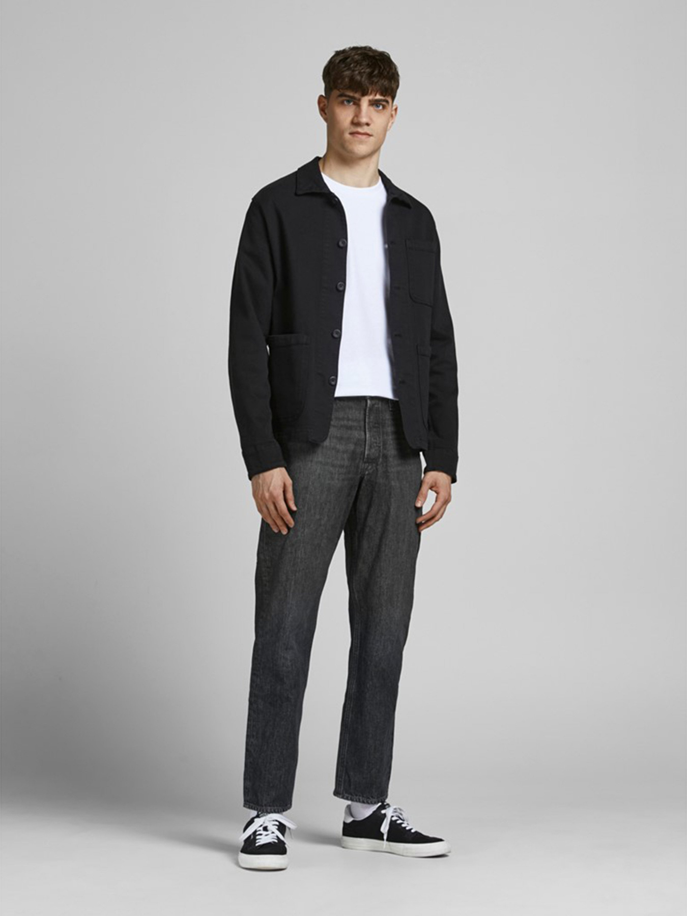 Джинси JACK & JONES модель 12190856_Black Denim Фото