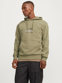 Худи и свитшоты JACK & JONES модель 12266908_Silver Sage Фото