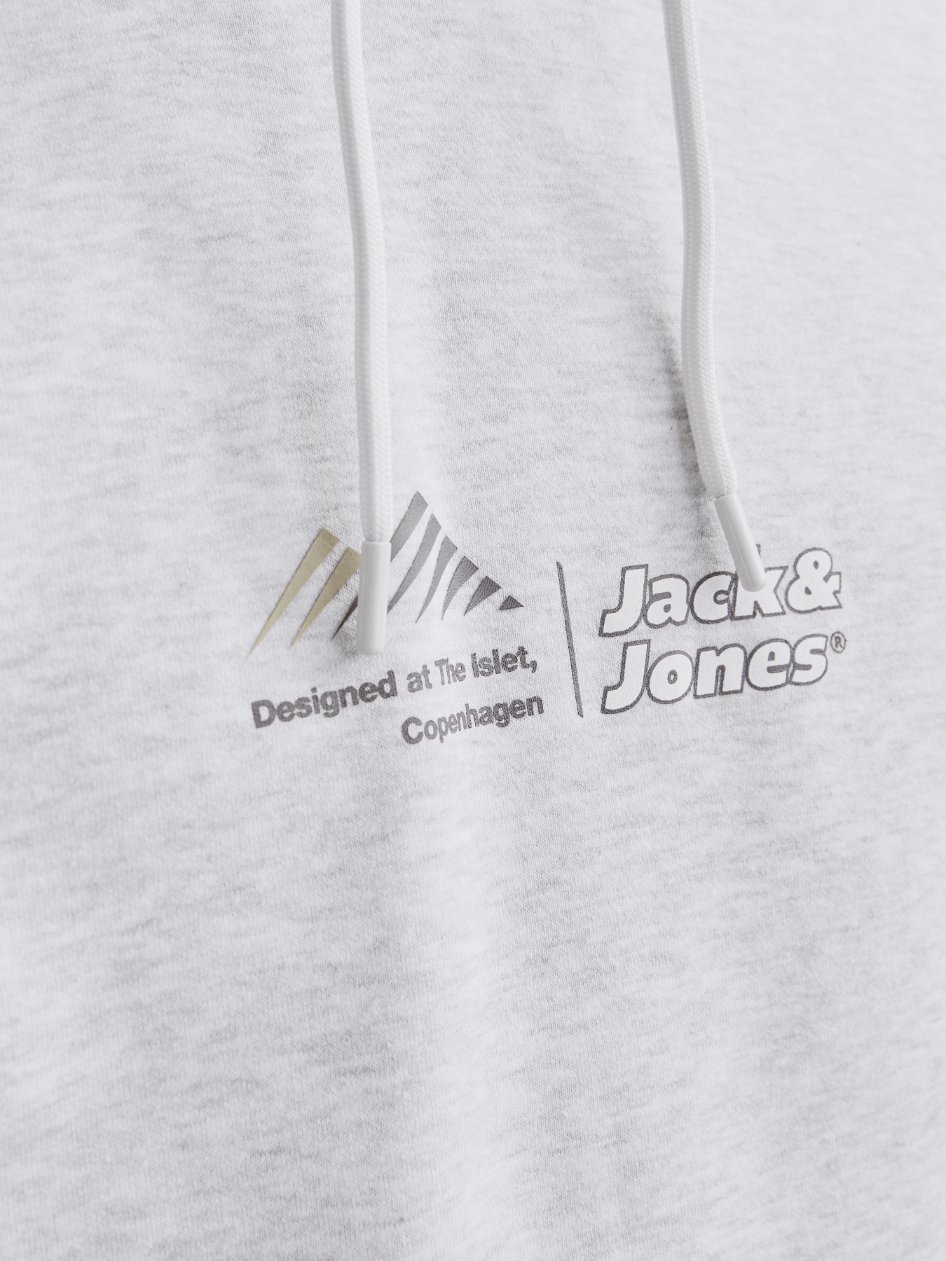 Худі та світшоти JACK & JONES модель 12266908_Light Grey Melange Худі та світшоти JACK & JONES модель 12266908_Light Grey Melange Фото