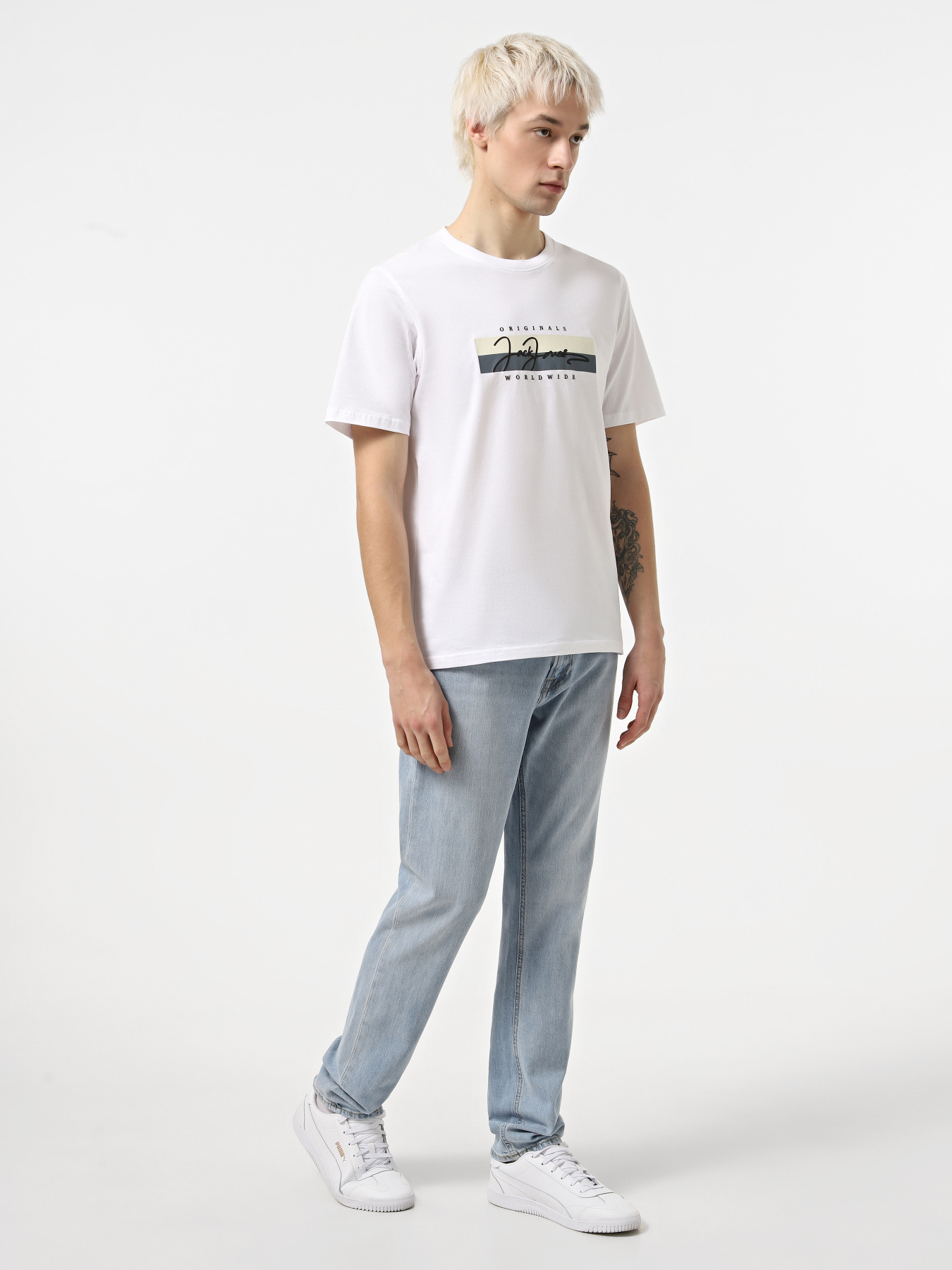 Джинсы JACK & JONES модель 12269576_Blue Denim Фото
