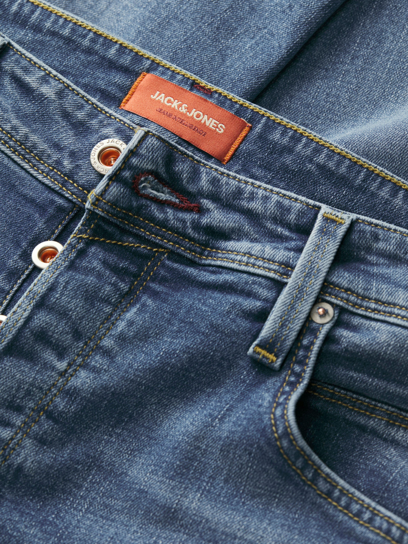 Джинсы JACK & JONES модель 12269576_Blue Denim Фото
