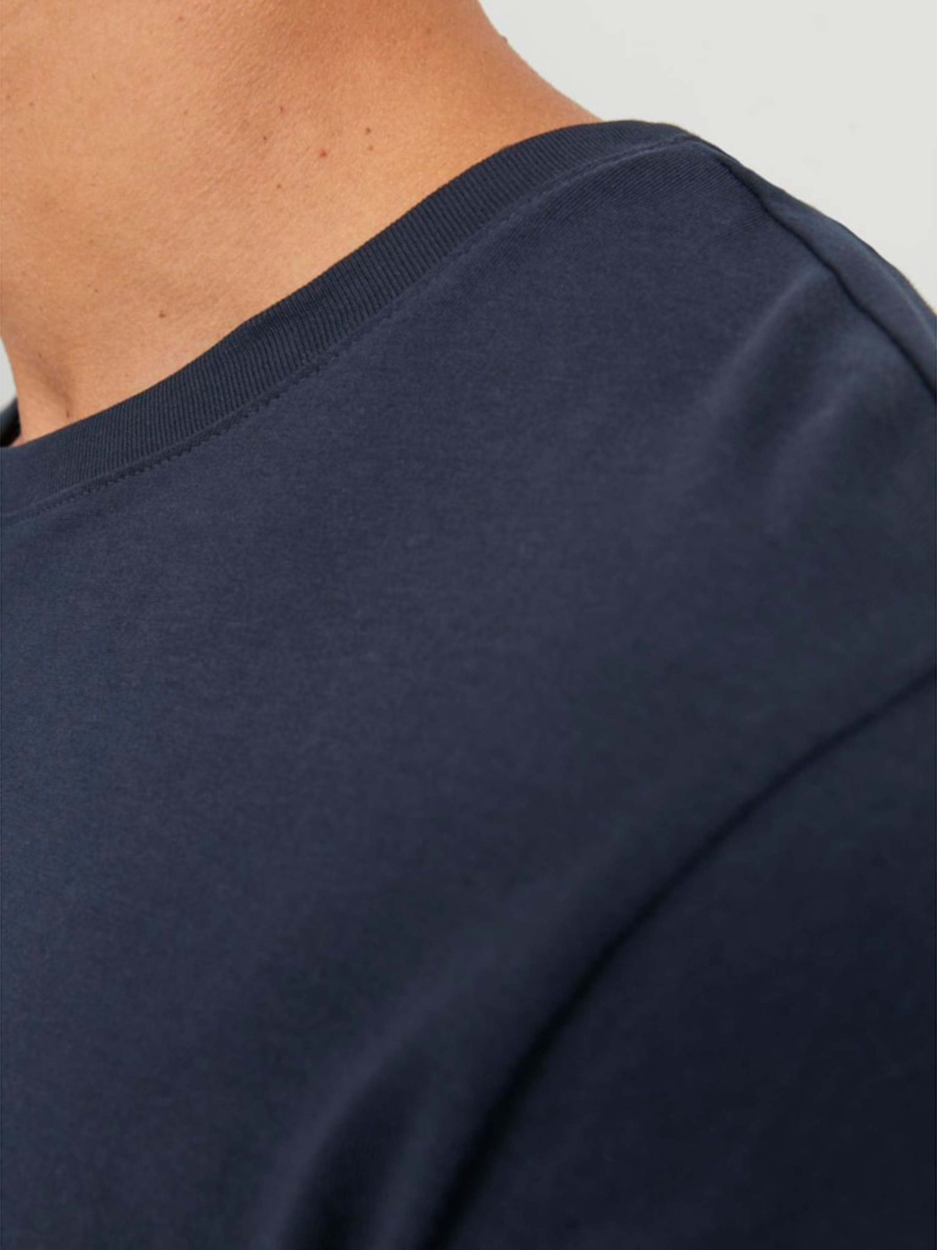Футболки і поло JACK & JONES ORGANIC BASIC TEE модель 12156101_Navy Blazer SLIM Футболки і поло JACK & JONES ORGANIC BASIC TEE модель 12156101_Navy Blazer SLIM Фото