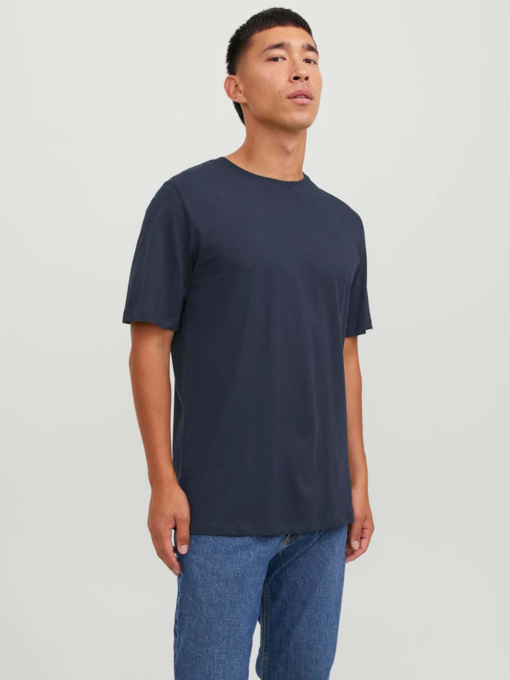 Футболки и поло JACK & JONES ORGANIC BASIC TEE модель 12156101_Navy Blazer SLIM Фото