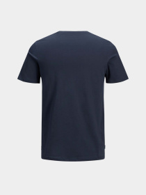 Футболки і поло JACK & JONES ORGANIC BASIC TEE модель 12156101_Navy Blazer SLIM Фото
