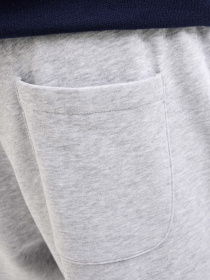Шорты JACK & JONES GORDON BRADLEY SWEAT SHORTS модель 12249285_Light Grey Melange Фото