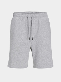 Шорты JACK & JONES GORDON BRADLEY SWEAT SHORTS модель 12249285_Light Grey Melange Фото