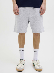 Шорты JACK & JONES GORDON BRADLEY SWEAT SHORTS модель 12249285_Light Grey Melange Фото