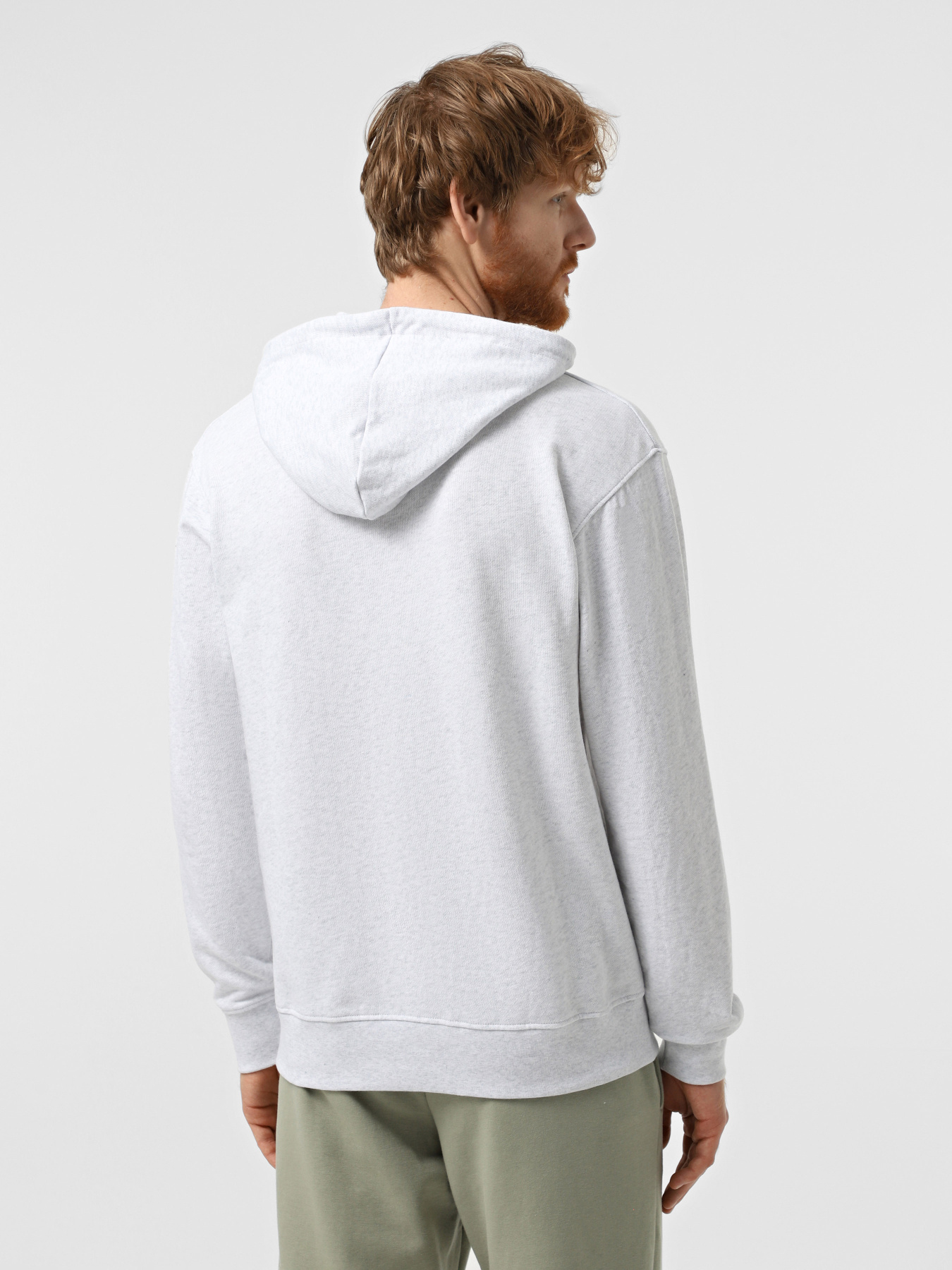 Худи и свитшоты JACK & JONES модель 12268436_White Melange Фото