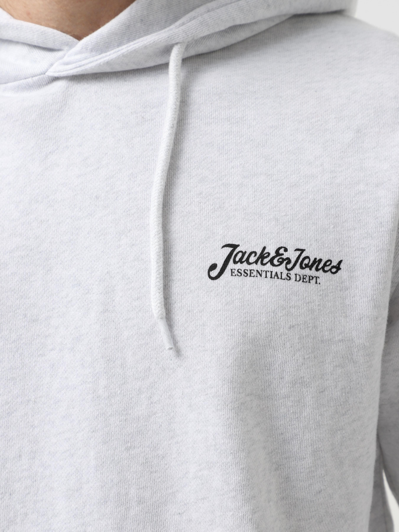Худи и свитшоты JACK & JONES модель 12268436_White Melange Фото