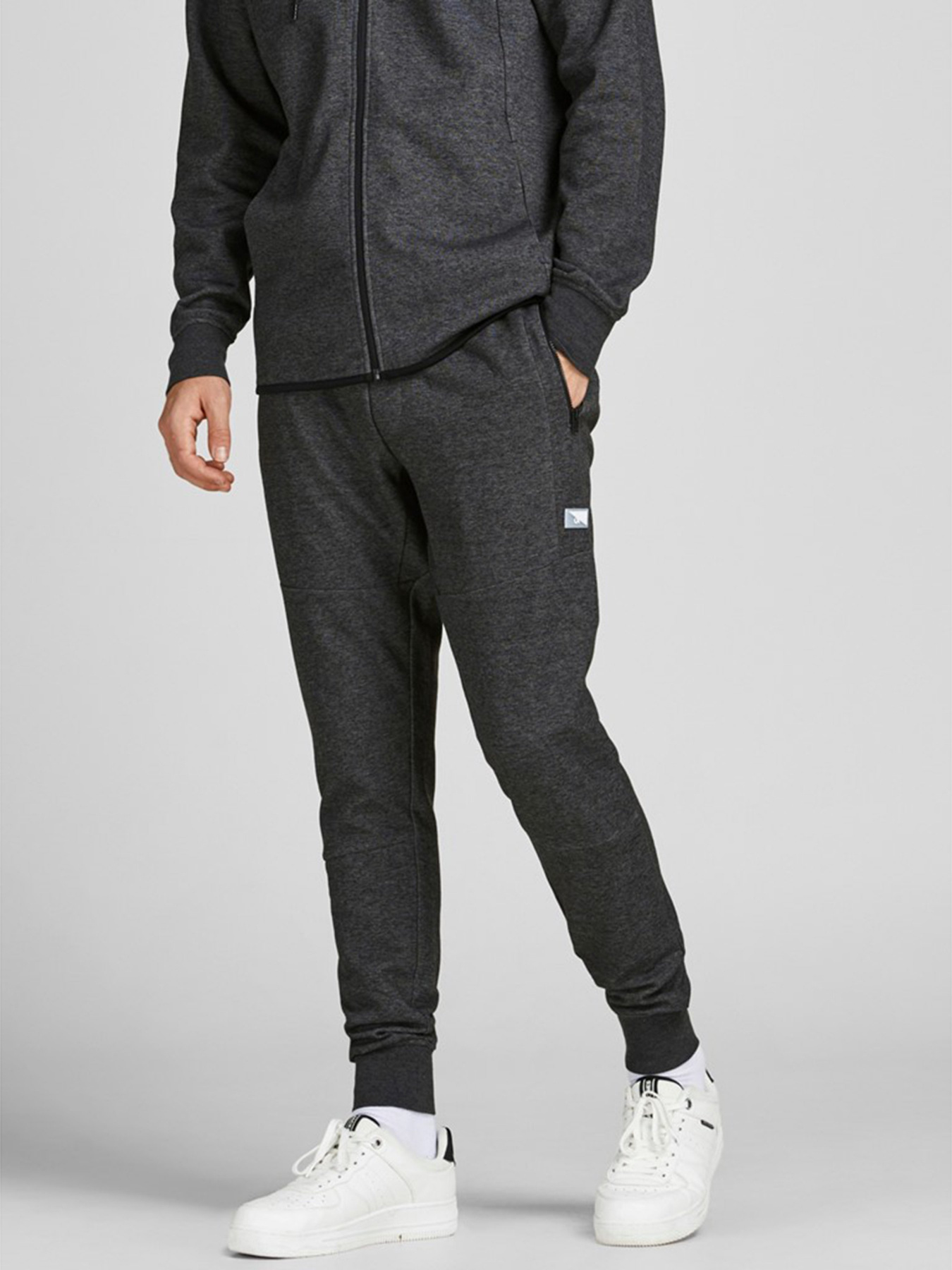 Брюки JACK & JONES модель 12184970_Dark Grey Melange Фото