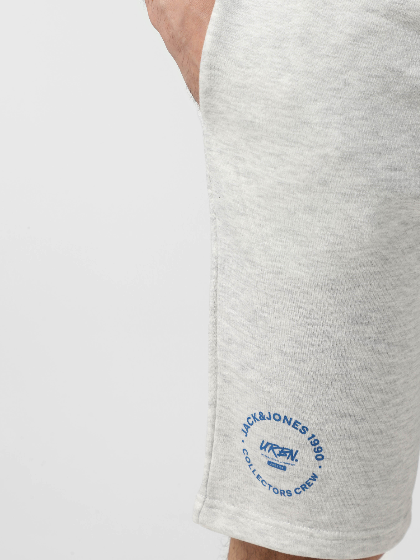 Шорты JACK & JONES модель 12268446_White Melange Шорты JACK & JONES модель 12268446_White Melange Фото