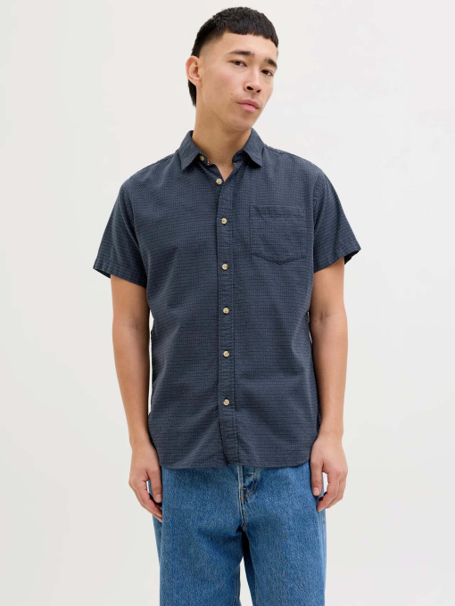 Сорочки JACK & JONES модель 12268993_Navy Blazer Фото