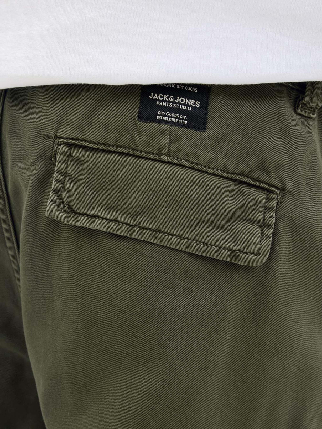 Шорты JACK & JONES модель 12269374_Olive Night Фото