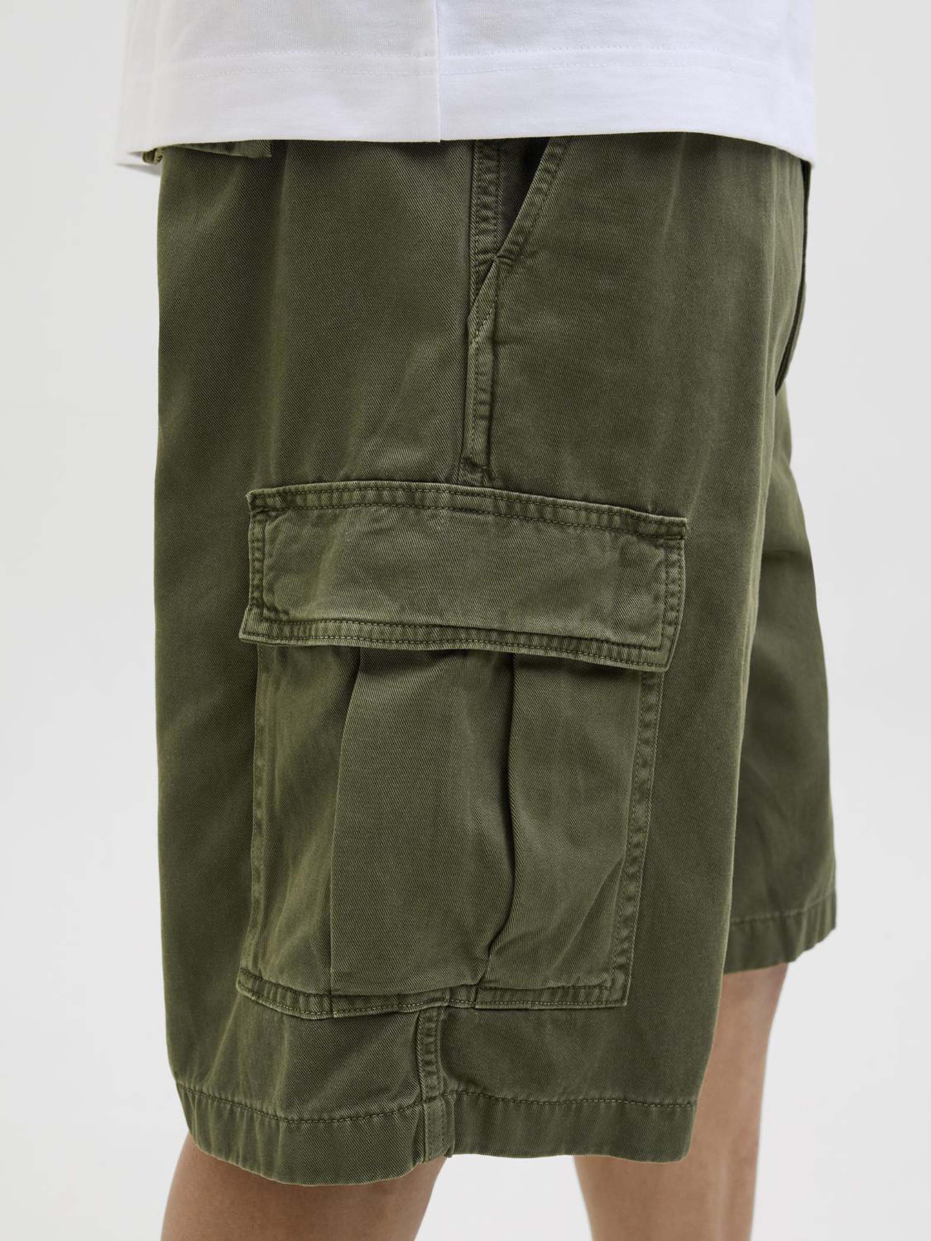 Шорты JACK & JONES модель 12269374_Olive Night Фото