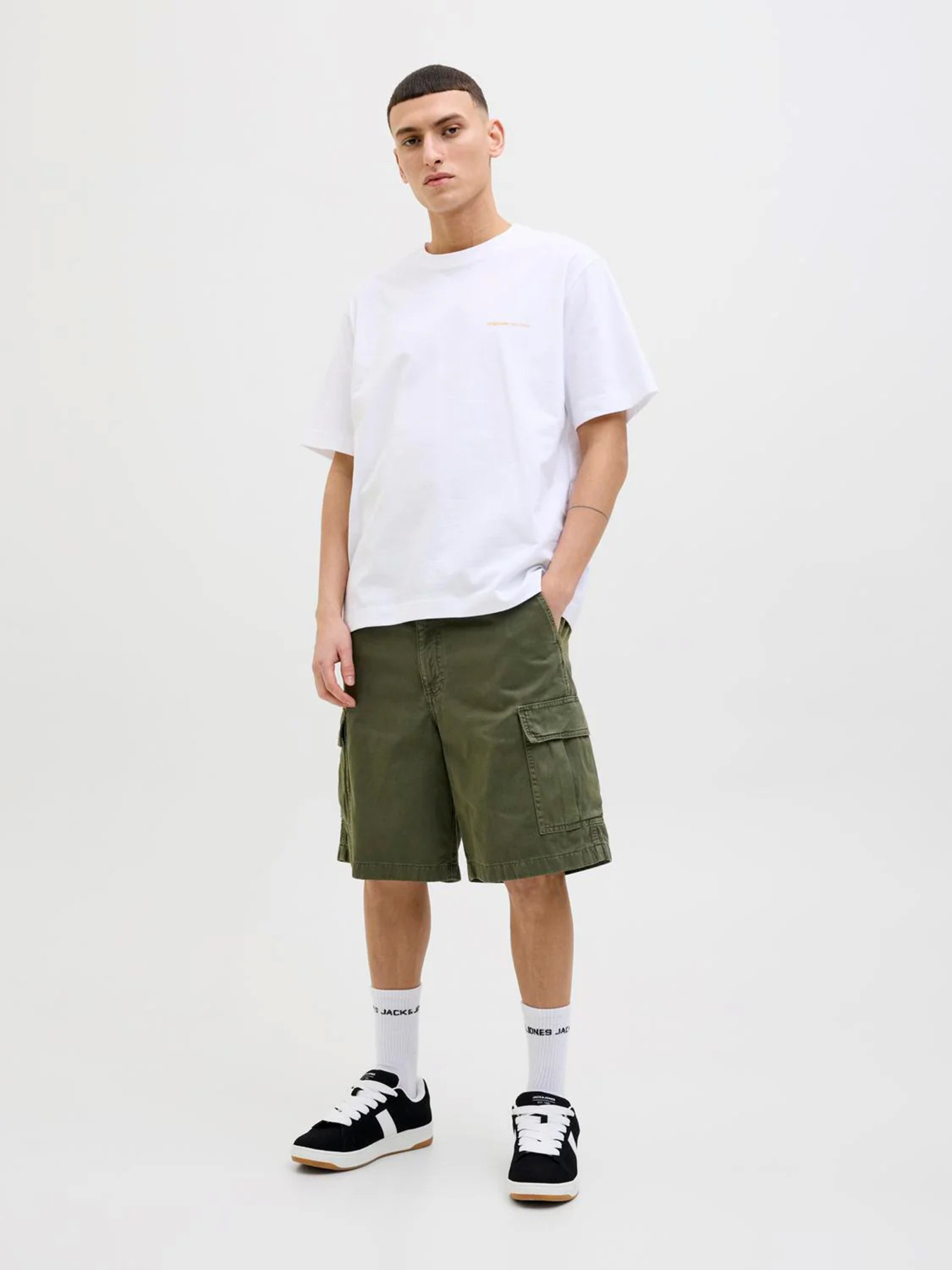 Шорты JACK & JONES модель 12269374_Olive Night Фото
